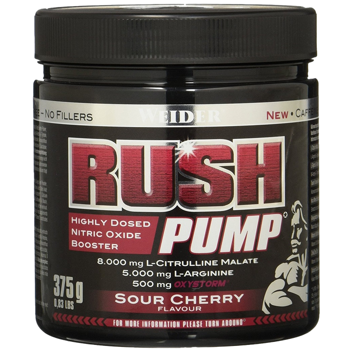 Weider Rush Pump, Sour Cherry - 375 grams