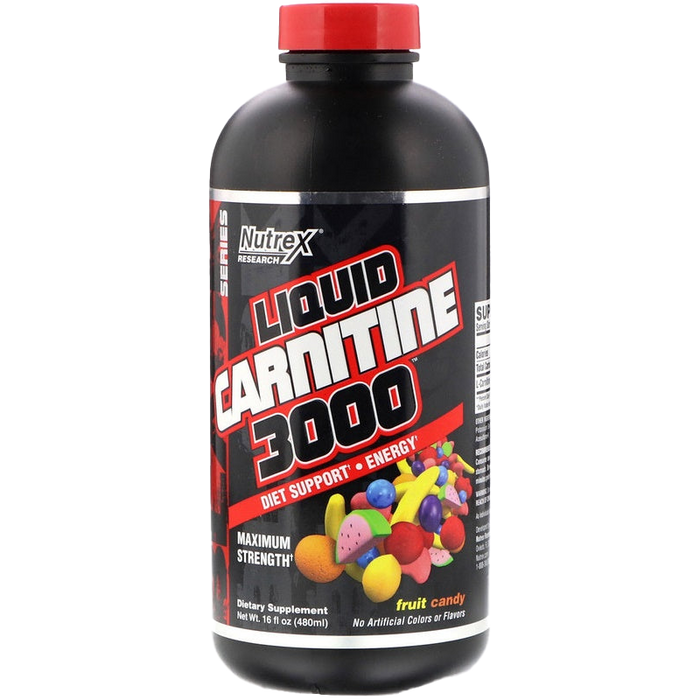 Nutrex Liquid Carnitine 3000, Grüner Apfel - 480 ml.