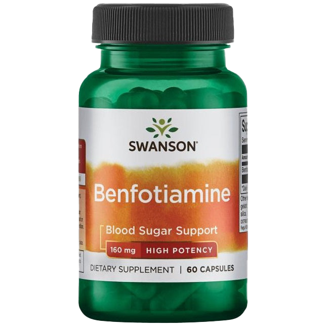 Swanson Benfotiamine, 160mg - 60 caps