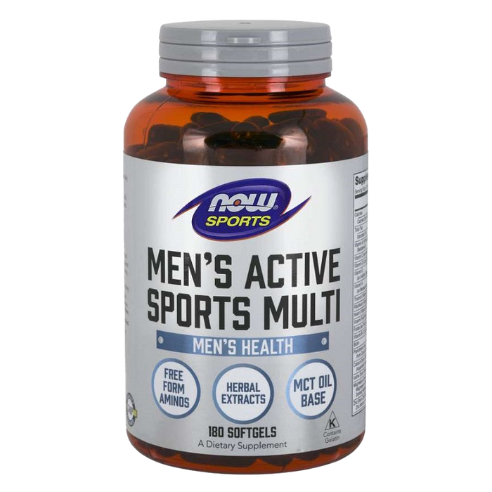 NOW Foods Men's Active Sports Multi - 180 softgels