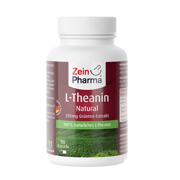 Zein Pharma L-Theanin Natural, 250 mg – 90 Kapseln