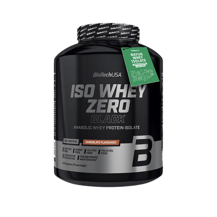 BioTechUSA Iso Whey Zero Black, Schokolade (EAN 5999076236916) – 2270 Gramm