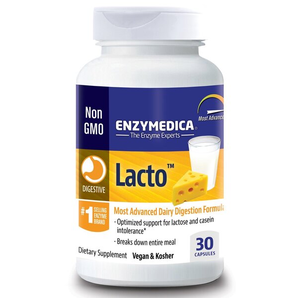 Enzymedica Lacto - 30 caps - Sports Supplements at MySupplementShop by Enzymedica