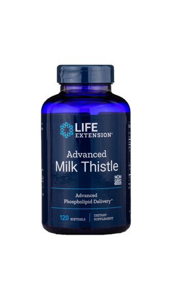 Life Extension Advanced Milk Thistle - 120 softgels | High-Quality Health and Wellbeing | MySupplementShop.co.uk