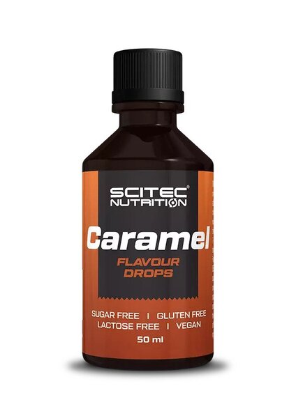 SciTec Flavour Drops - 50ml - Caramel - Vegan Products at MySupplementShop by SciTec