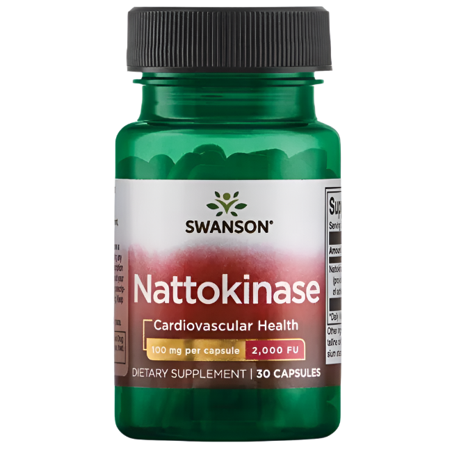 Swanson Nattokinase, 100mg - 30 caps