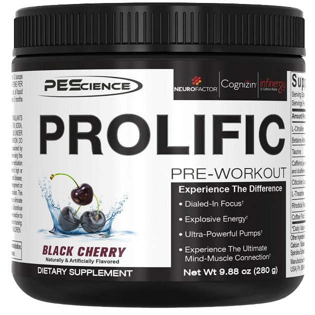 PEScience Prolific, Black Cherry - 280 grams