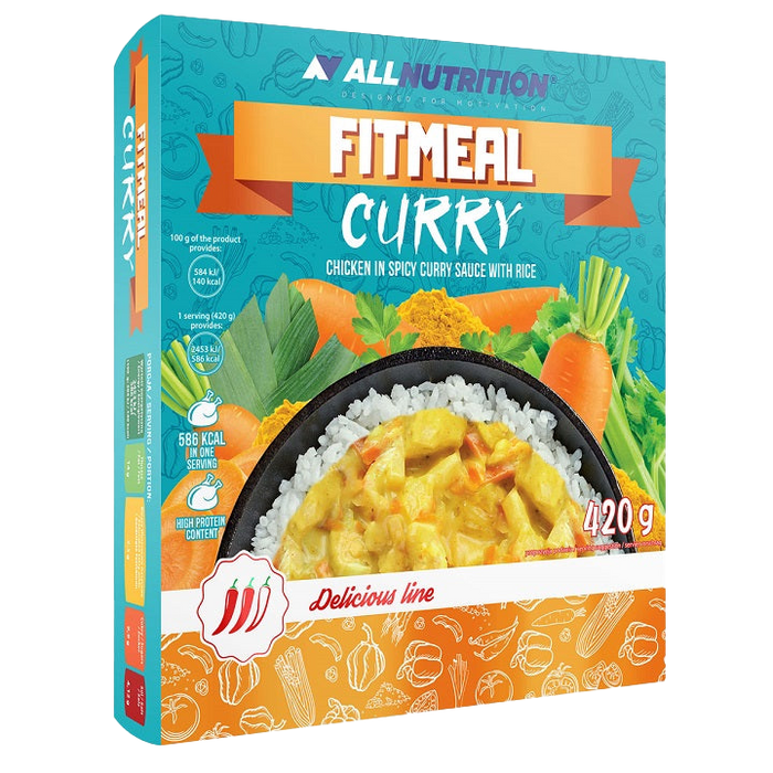 Allnutrition Fitmeal, Curry - 420g