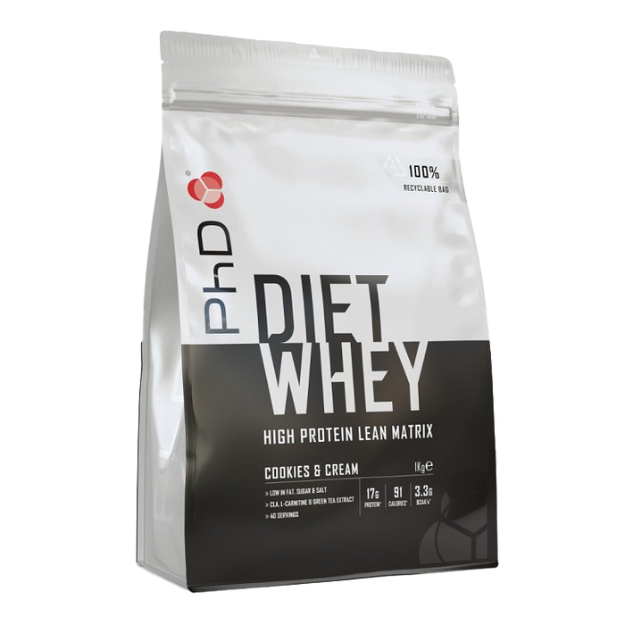 PhD Diet Whey Cookies & Cream  1000g