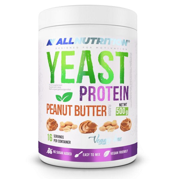 Yeast Protein, Peanut Butter - 500g | Premium Protein Supplement Powder at MYSUPPLEMENTSHOP
