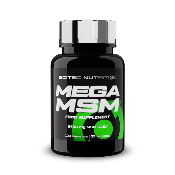 SciTec Mega MSM - 100 caps: Joint Health, Sulfur Support | Premium Nutritional Supplement at MYSUPPLEMENTSHOP