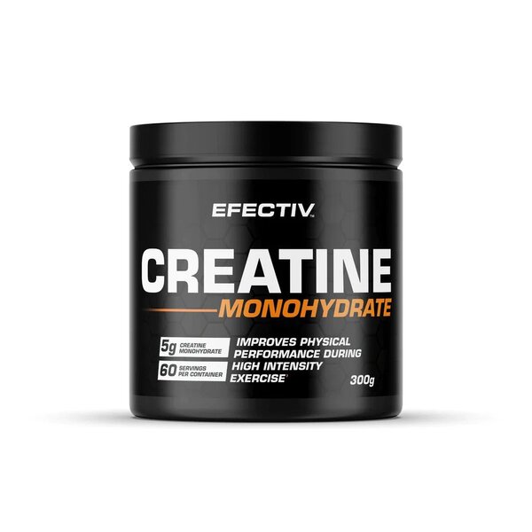 Efectiv Nutrition Creatine Monohydrate 300g - Creatine Powder at MySupplementShop by Efectiv Nutrition