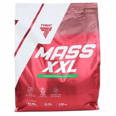 Trec Nutrition Mass XXL, Salted Caramel - 3000g Best Value Sports Supplements at MYSUPPLEMENTSHOP.co.uk