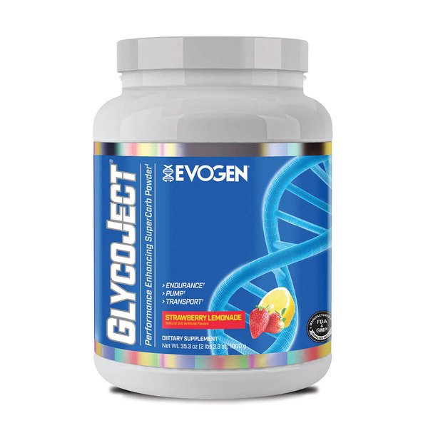 GlycoJect, Strawberry Lemonade - 1000g | Premium Sports Nutrition at MYSUPPLEMENTSHOP.co.uk