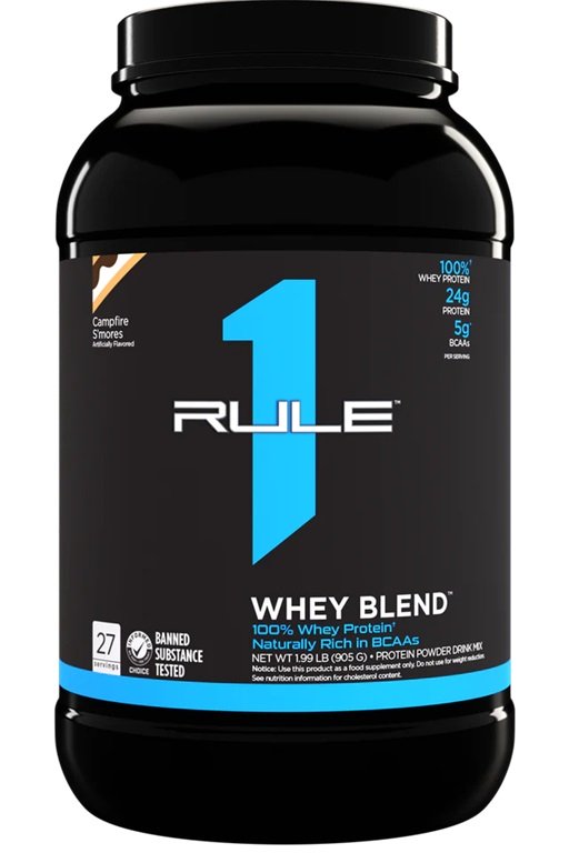 R1 Whey Blend, Campfire S'mores - 905g - Sports Nutrition at MySupplementShop by Rule One