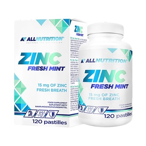 Allnutrition Zinc, 15mg (Fresh Mint) - 120 pastilles