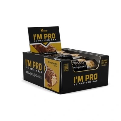 Olimp Nutrition I'm Pro Protein Bar, Peanut Butter 15 x 40g
