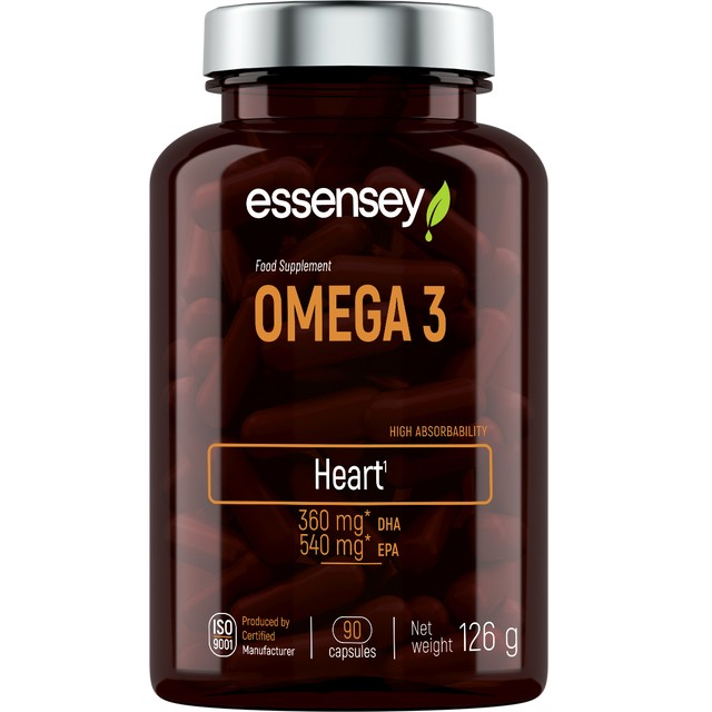 Essensey Omega 3 - 90 caps - Omega-3 at MySupplementShop by ESSENSEY