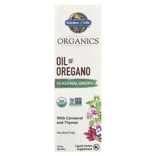 Garden of Life Organics Oil of Oregano - 30 ml. - Diet & Nutrition at MySupplementShop by Garden of Life