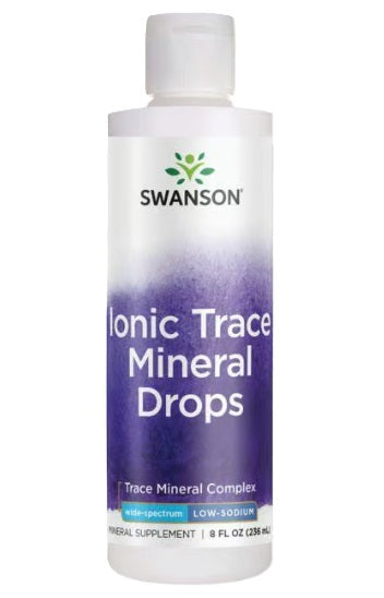 Swanson Ionic Trace Mineral Drops - 236 ml. - Vitamins & Supplements at MySupplementShop by Swanson