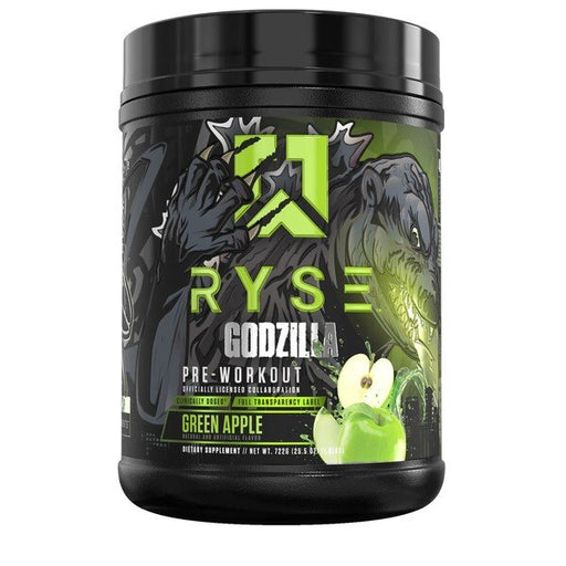 RYSE Godzilla Pre-Workout 722g - Green Apple - Sports Nutrition at MySupplementShop by RYSE