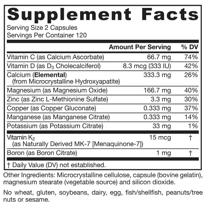 Jarrow Formulas Bone-Up 240 Capsules | Premium Supplements at MYSUPPLEMENTSHOP