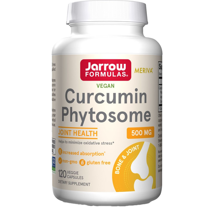 Jarrow Formulas Curcumin Phytosome 500mg 120 Veggie Capsules