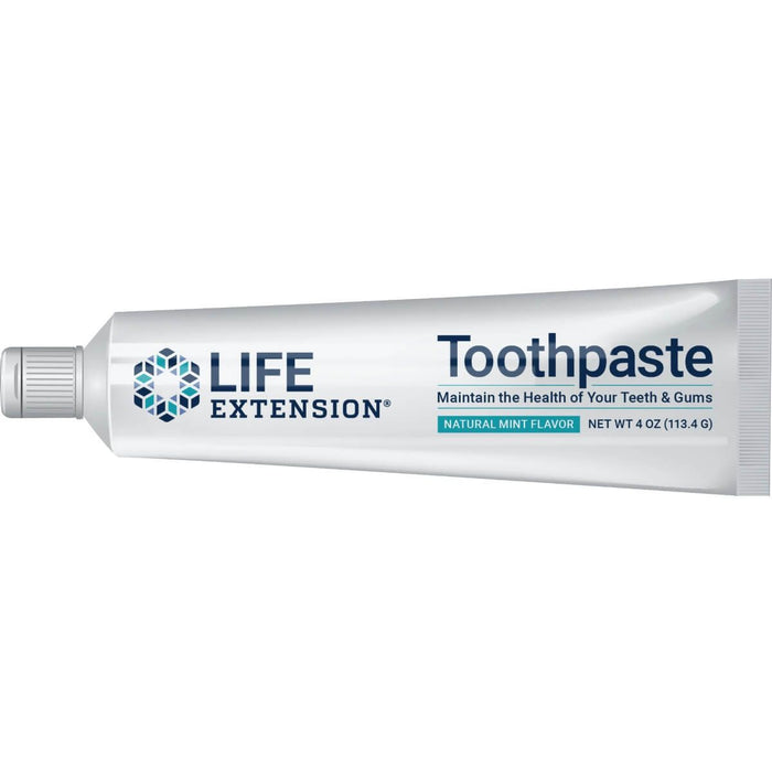 Life Extension Toothpaste Mint Flavour 4oz - Mouthwash at MySupplementShop by Life Extension