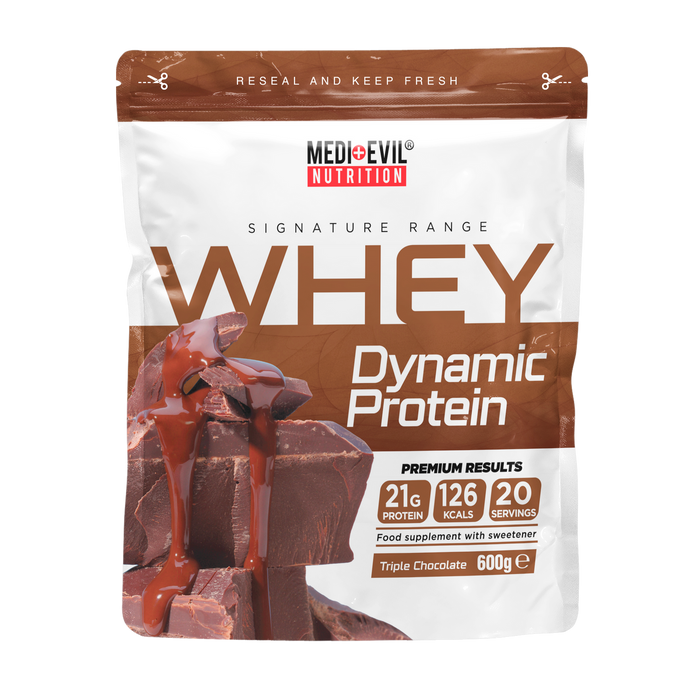 Medi-Evil Whey Dynamix Protein 600g - Triple Chocolate - Protein Powder at MySupplementShop by Medi-Evil Nutrition