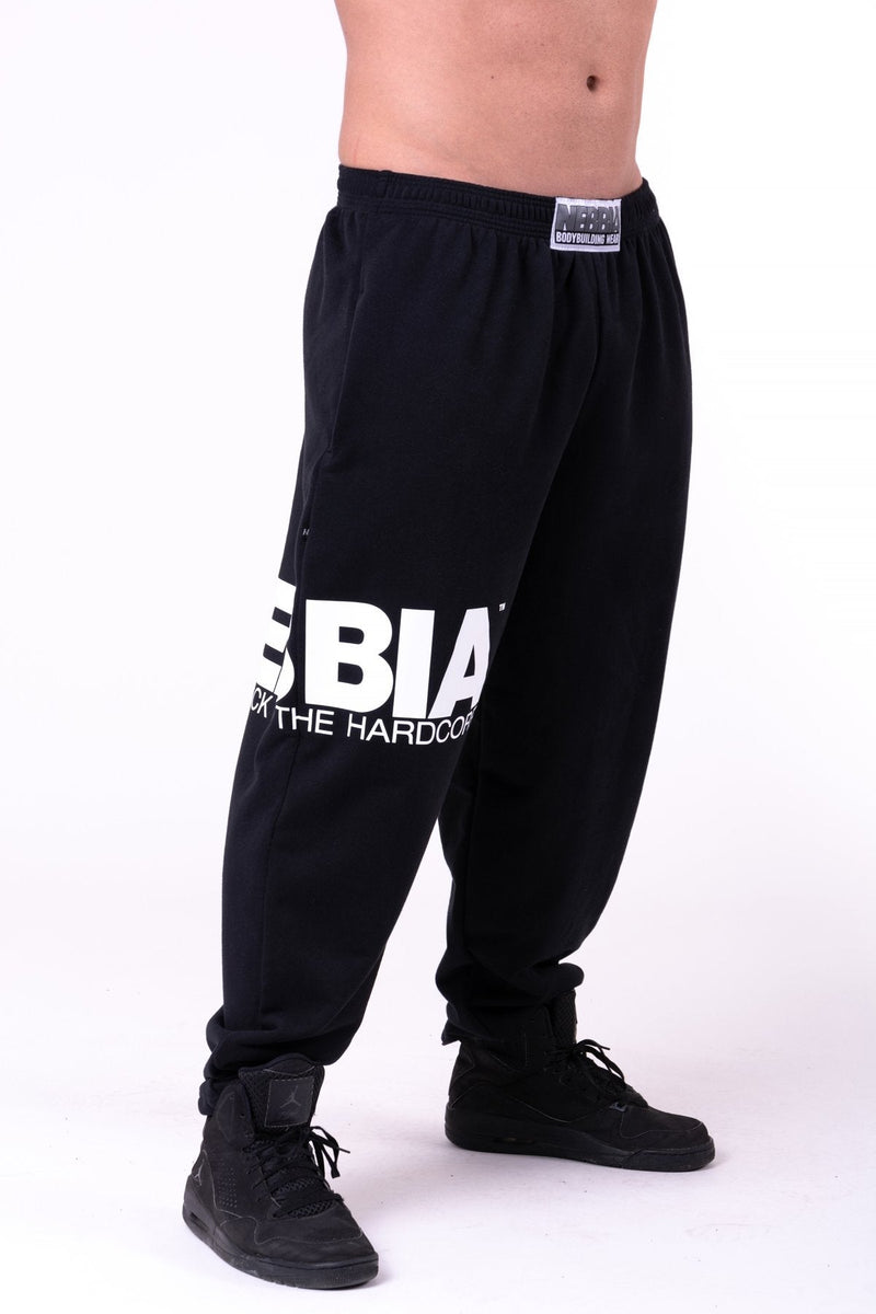 Nebbia 90s Classic Sweatpants 160 - Black