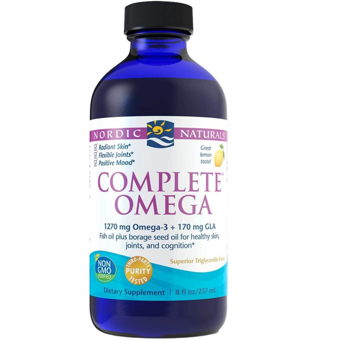 Nordic Naturals Complete Omega 3,6,9 Liquid 8 fl oz (Lemon)