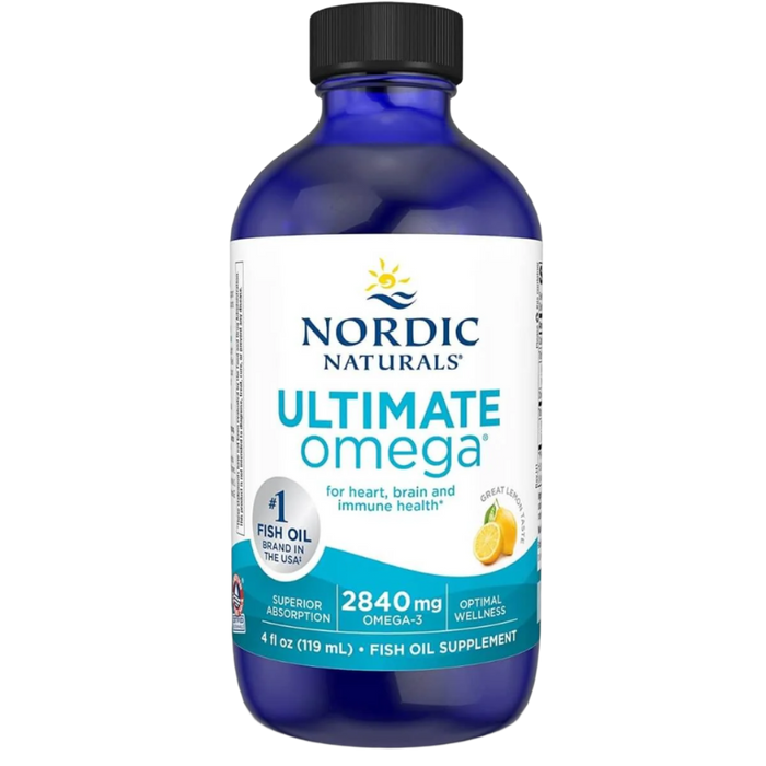 Nordic Naturals Ultimate Omega, 2840 mg (Zitrone) – 119 ml.