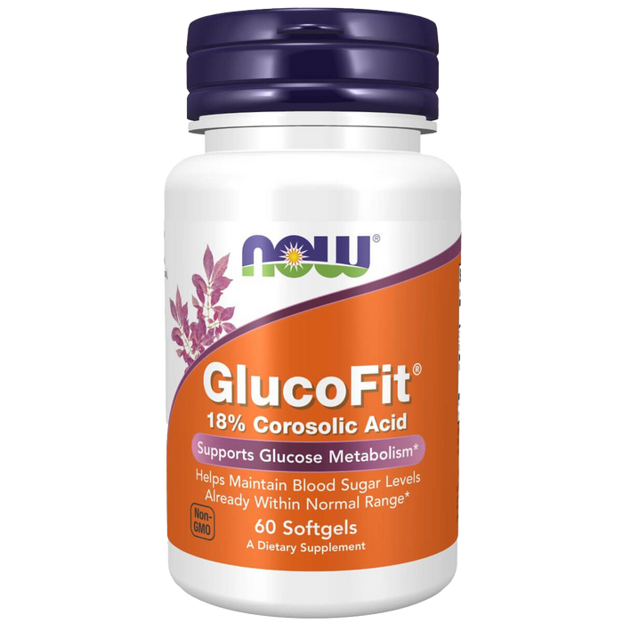 NOW Foods GlucoFit® 60 Softgels