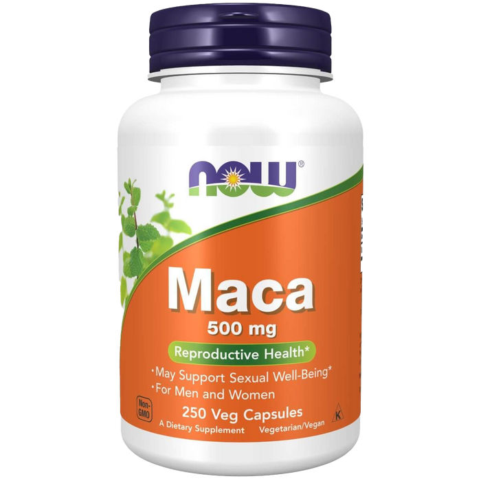 NOW Foods Maca, 500 mg – 250 Kapseln