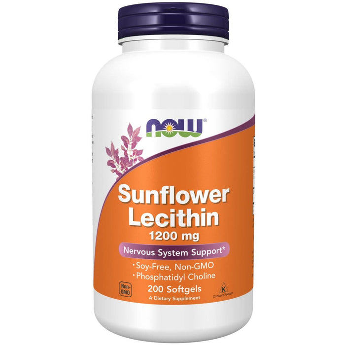 NOW Foods Sunflower Lecithin 1,200 mg 200 Softgels - Health Foods at MySupplementShop by Now Foods