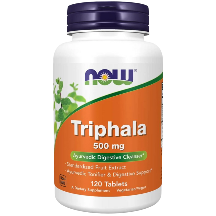 NOW Foods Triphala, 500 mg – 120 Tabletten