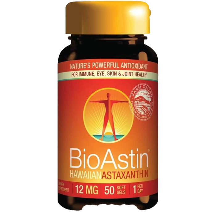 Nutrex BioAstin Hawaiian Astaxanthin 12mg 50 Softgels