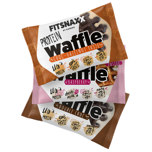 Go Fitness Protein Waffle 12x50g - Protein Waffle at MySupplementShop by Go Fitness