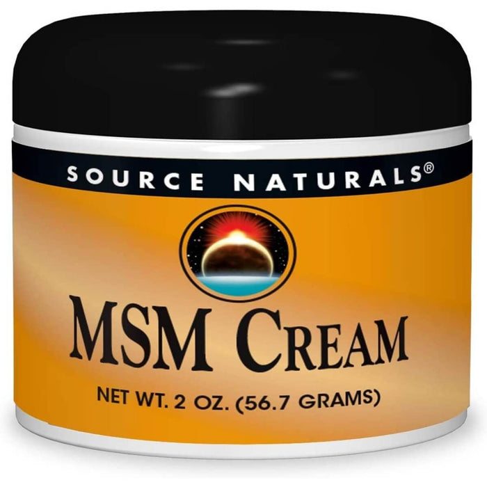 Source Naturals MSM Cream 2oz - Skin Care at MySupplementShop by Source Naturals