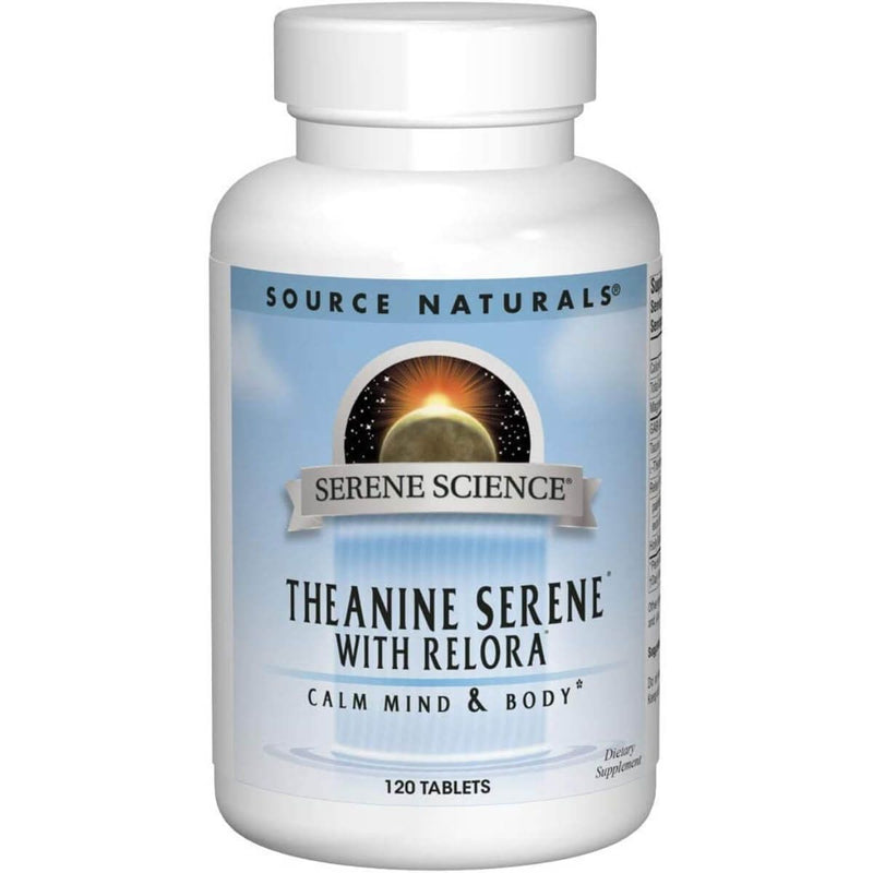 Source Naturals Theanine Serene with Relora 120 Tablets | Premium Supplements at MYSUPPLEMENTSHOP