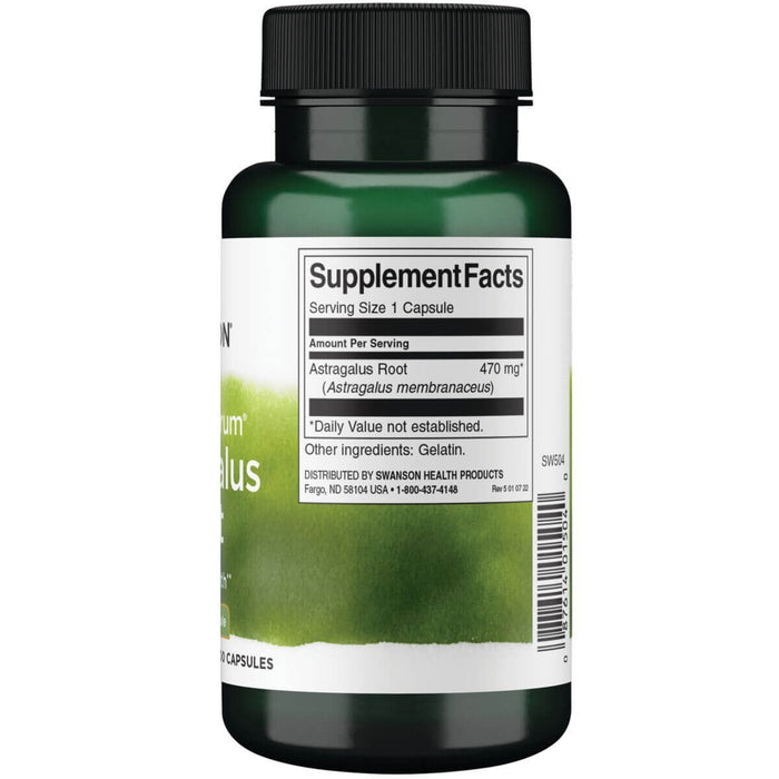 Swanson Full Spectrum Astragalus Root 470 mg 100 Capsules at MySupplementShop.co.uk