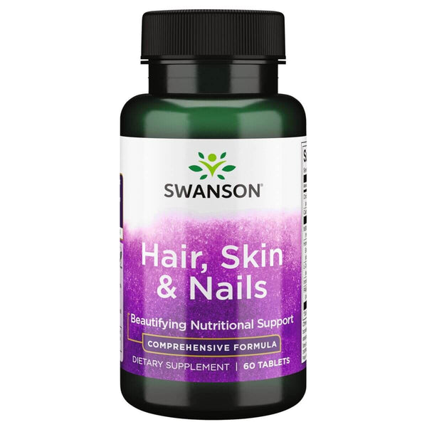 Swanson Hair, Skin & Nails 60 Tablets - Health and Wellbeing at MySupplementShop by Swanson