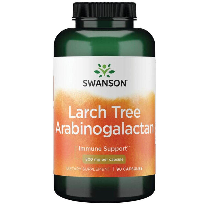 Swanson Larch Tree Arabinogalactan 500 mg 90 Capsules - Digestive Health at MySupplementShop by Swanson