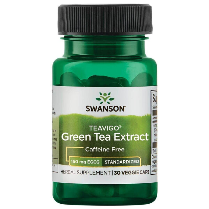 Swanson Teavigo Green Tea Extract 30 Veg Capsules - Brain & Memory at MySupplementShop by Swanson