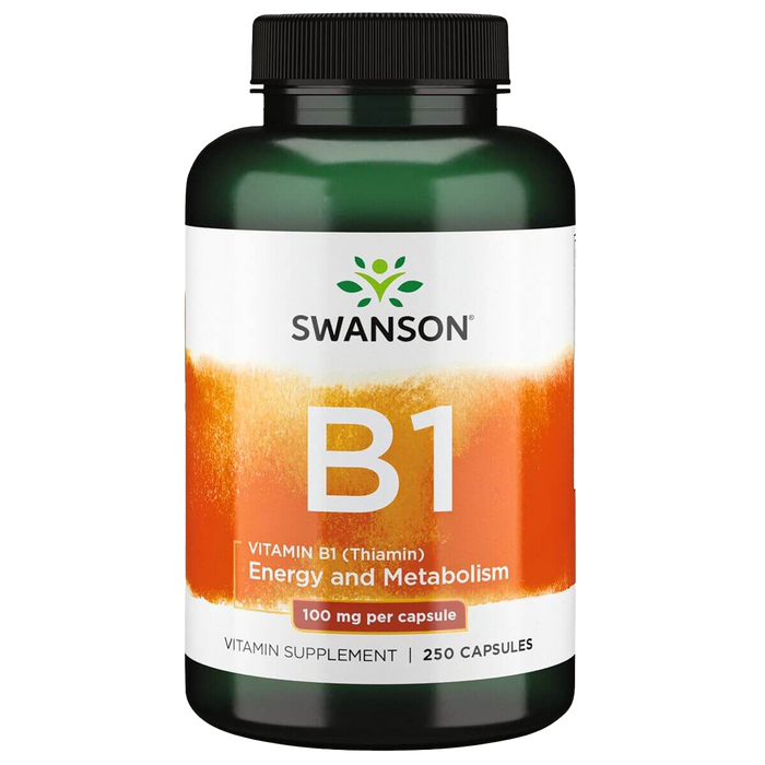 Swanson Vitamin B1 100 Mg 250 Capsules