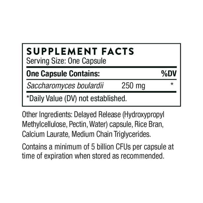 Thorne Research Sacro-B 60 Capsules | Premium Supplements at MYSUPPLEMENTSHOP