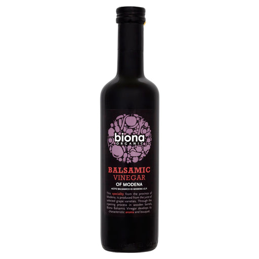 Biona Organic Balsamic Vinegar of Modena 500ml | High-Quality Health Foods | MySupplementShop.co.uk