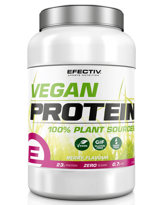 Efectiv Nutrition Vegan Protein Berry 908 g - Protein at MySupplementShop by Efectiv Nutrition