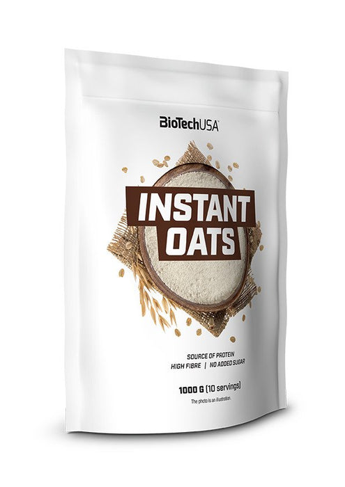 BioTechUSA Instant Oats, Cookies & Cream - 1000g - Porridge at MySupplementShop by BioTechUSA