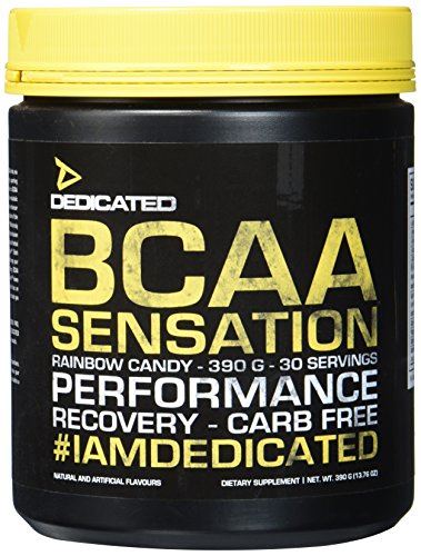 Dedicated Nutrition BCAA Sensation 390g Rainbow Candy | High-Quality Sports Nutrition | MySupplementShop.co.uk